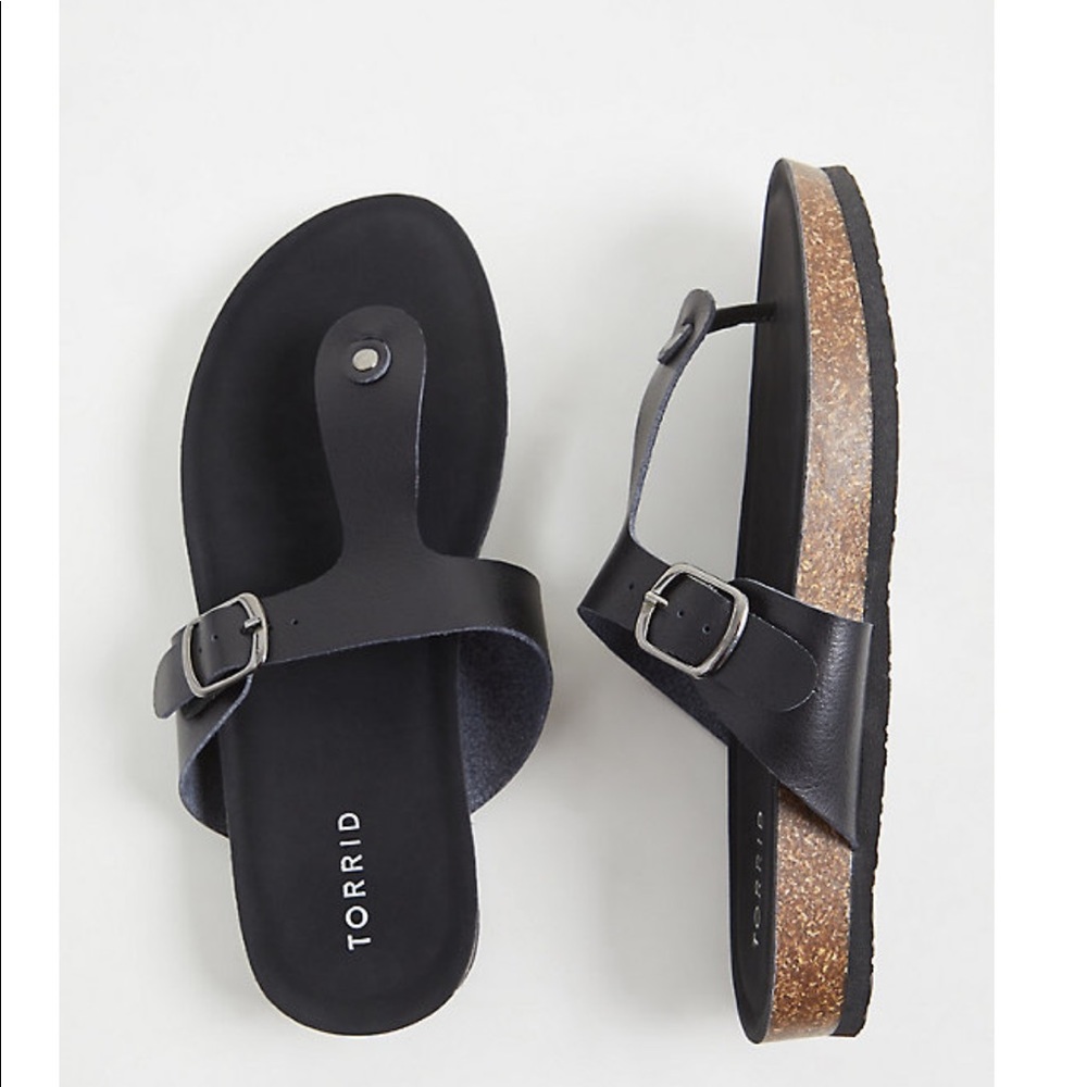 Torrid T sandals!